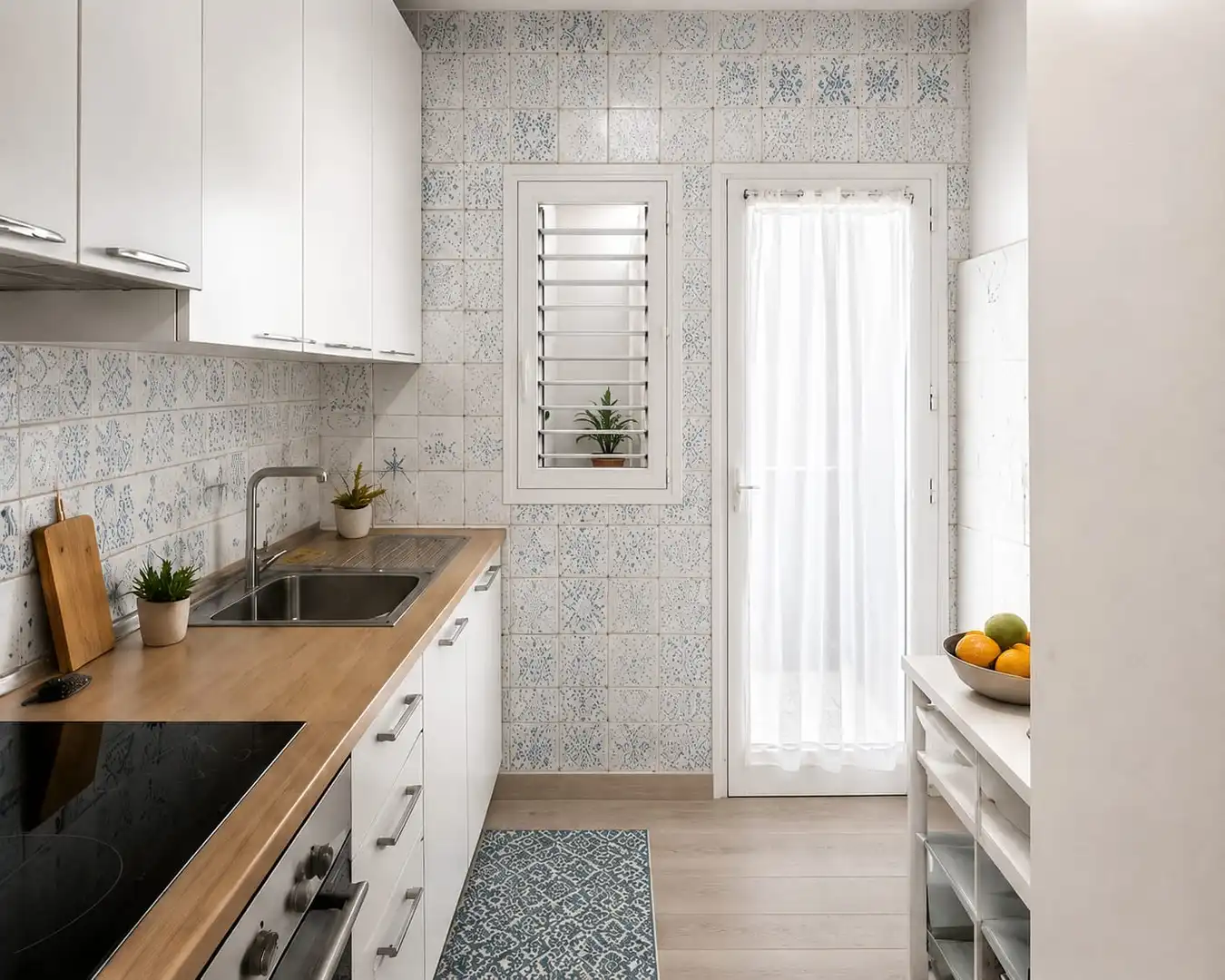 Kitchen of Flat for sale in Barcelona  with Balcony