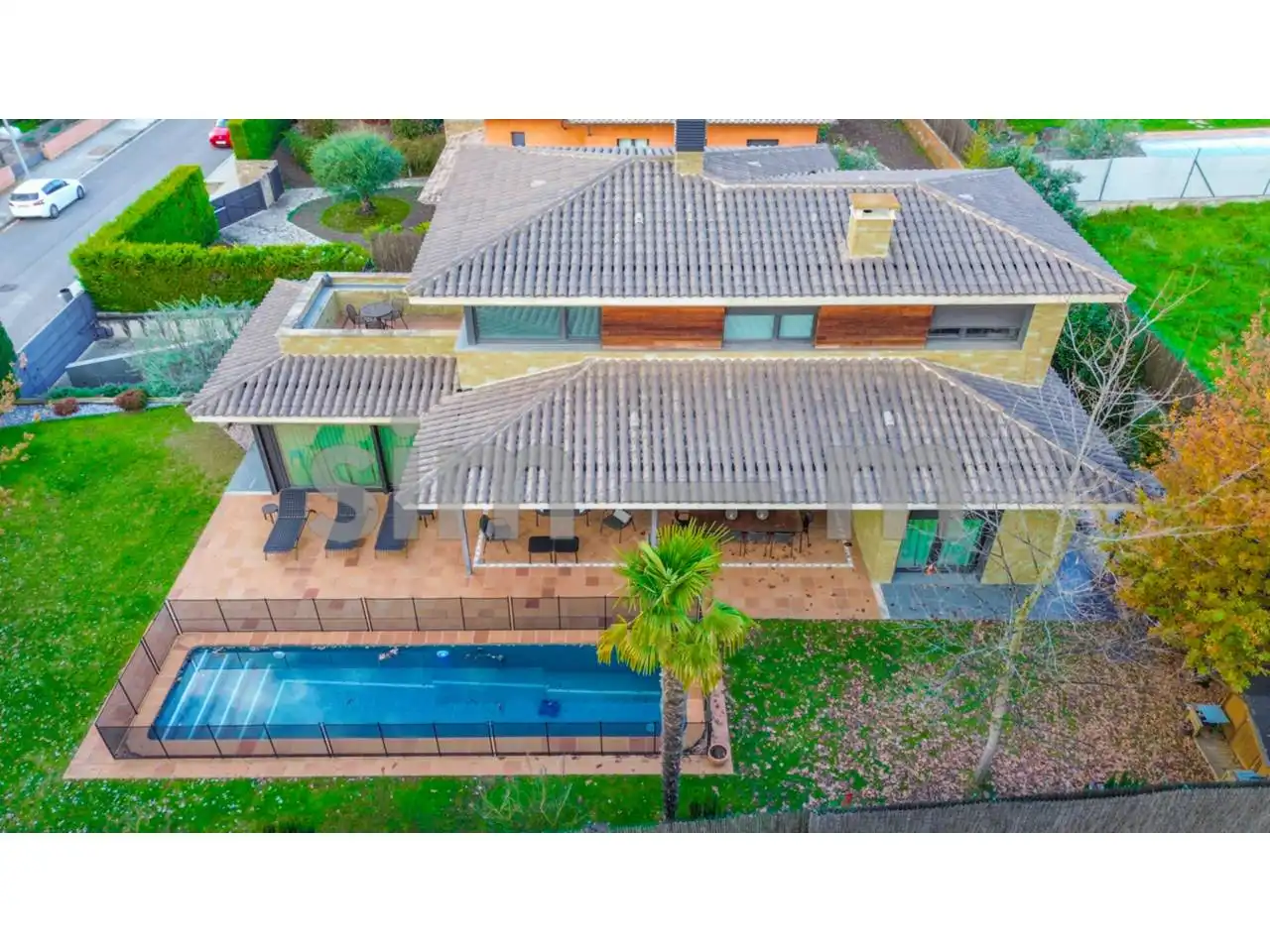 Vista exterior de Casa o chalet en venta en Sant Julià de Vilatorta con Aire acondicionado, Calefacción y Jardín privado