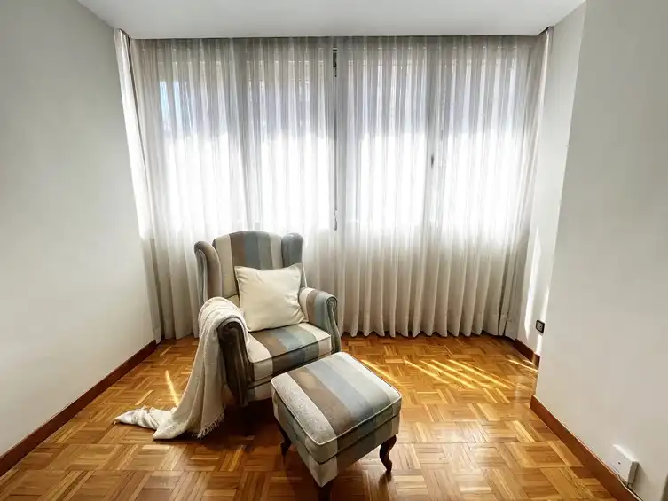 Sala de estar de Piso de alquiler en Madrid con Aire acondicionado, Calefacción y Parquet