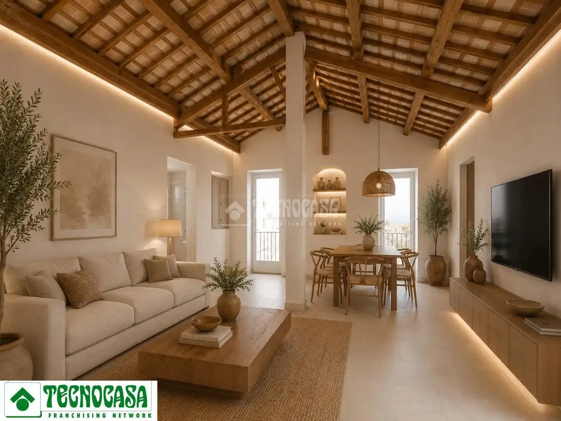 Sala de estar de Piso en venta en Manises con Terraza