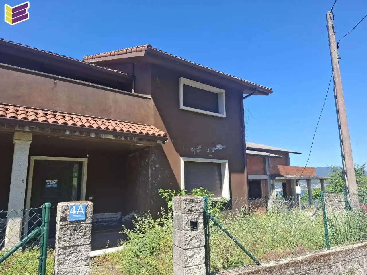 Außenansicht von Haus oder Chalet zum Verkauf in Vilaboa mit Privatgarten und Terrasse
