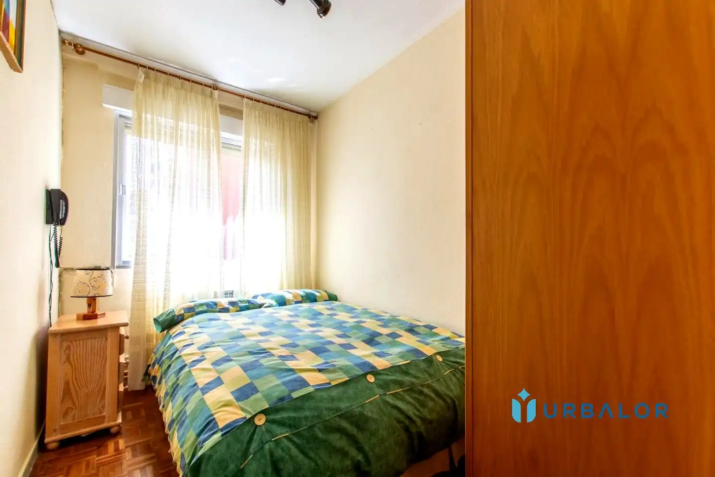 Bedroom of Flat for sale in Alcorcón  with Air Conditioner, Heating and Parquet flooring