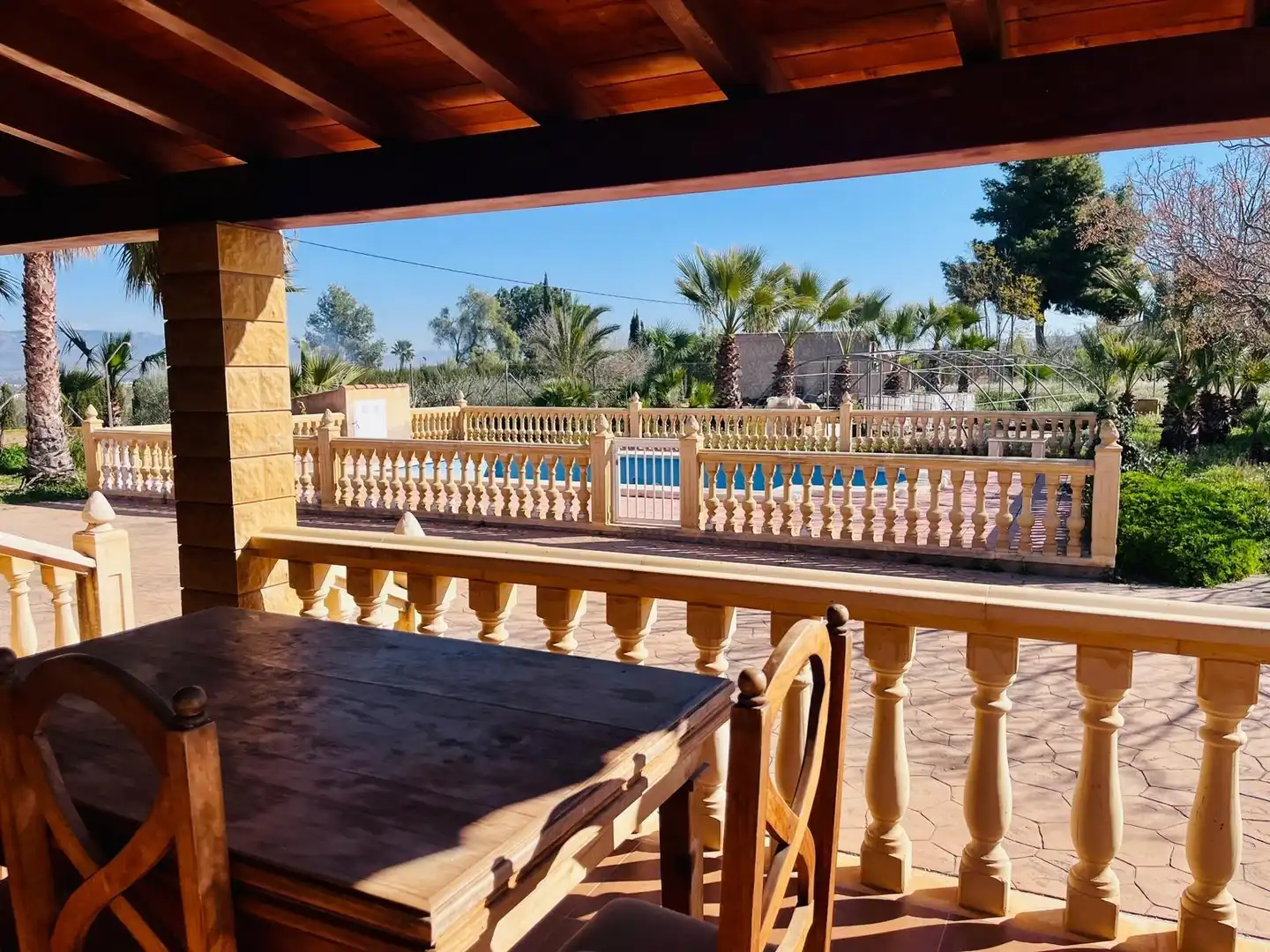 Terrace of Houses for sale in Aspe  with Terrace, Swimming Pool and Furnished