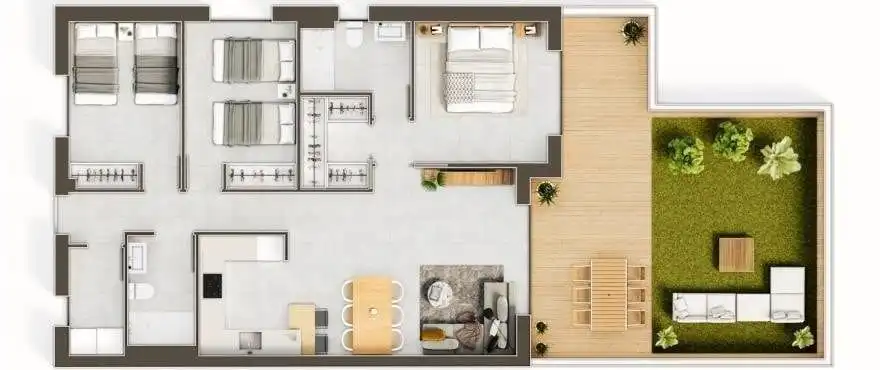 Apartament amb terrassa en venda a Santa Pola ciudad, imagen 25