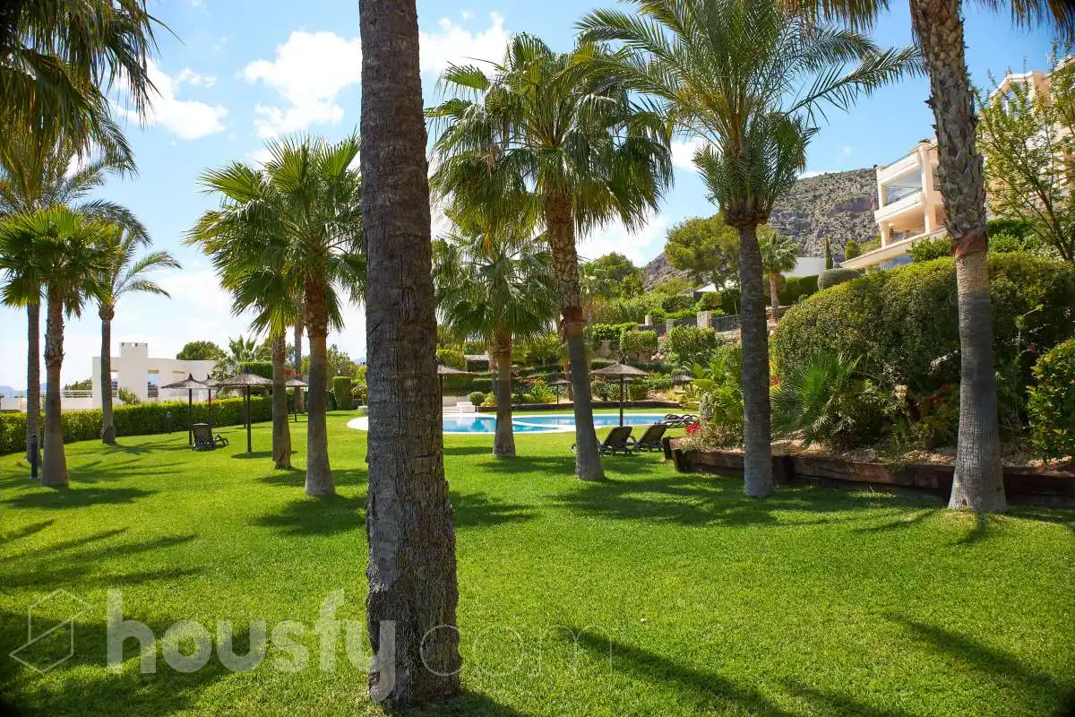 Jardín de Piso en venta en Altea con Aire acondicionado, Jardín privado y Terraza