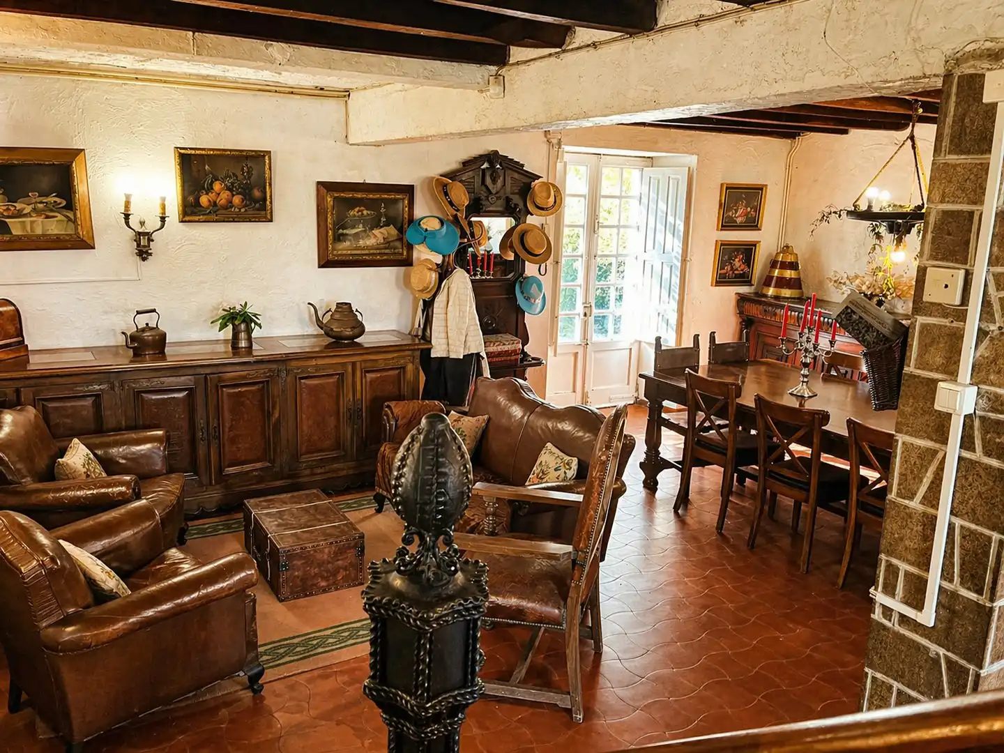 Dining room of Houses for sale in Cabanas  with Heating, Private garden and Parquet flooring