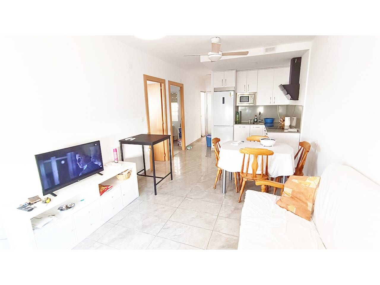 Vista exterior de Apartament en venda en Peñíscola / Peníscola amb Aire condicionat, Jardí privat i Terrassa