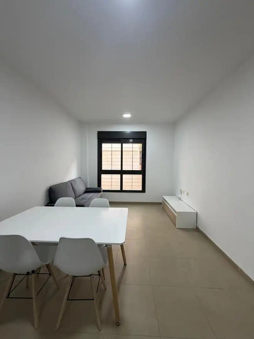 Living room of Flat for rent in Roquetas de Mar  with Furnished