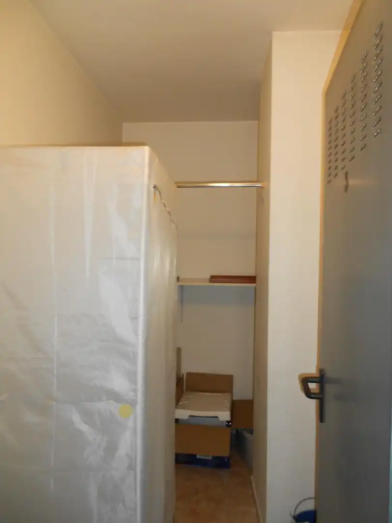 Dormitori de Apartament de lloguer en Murcia amb Aire condicionat, Terrassa i Moblat