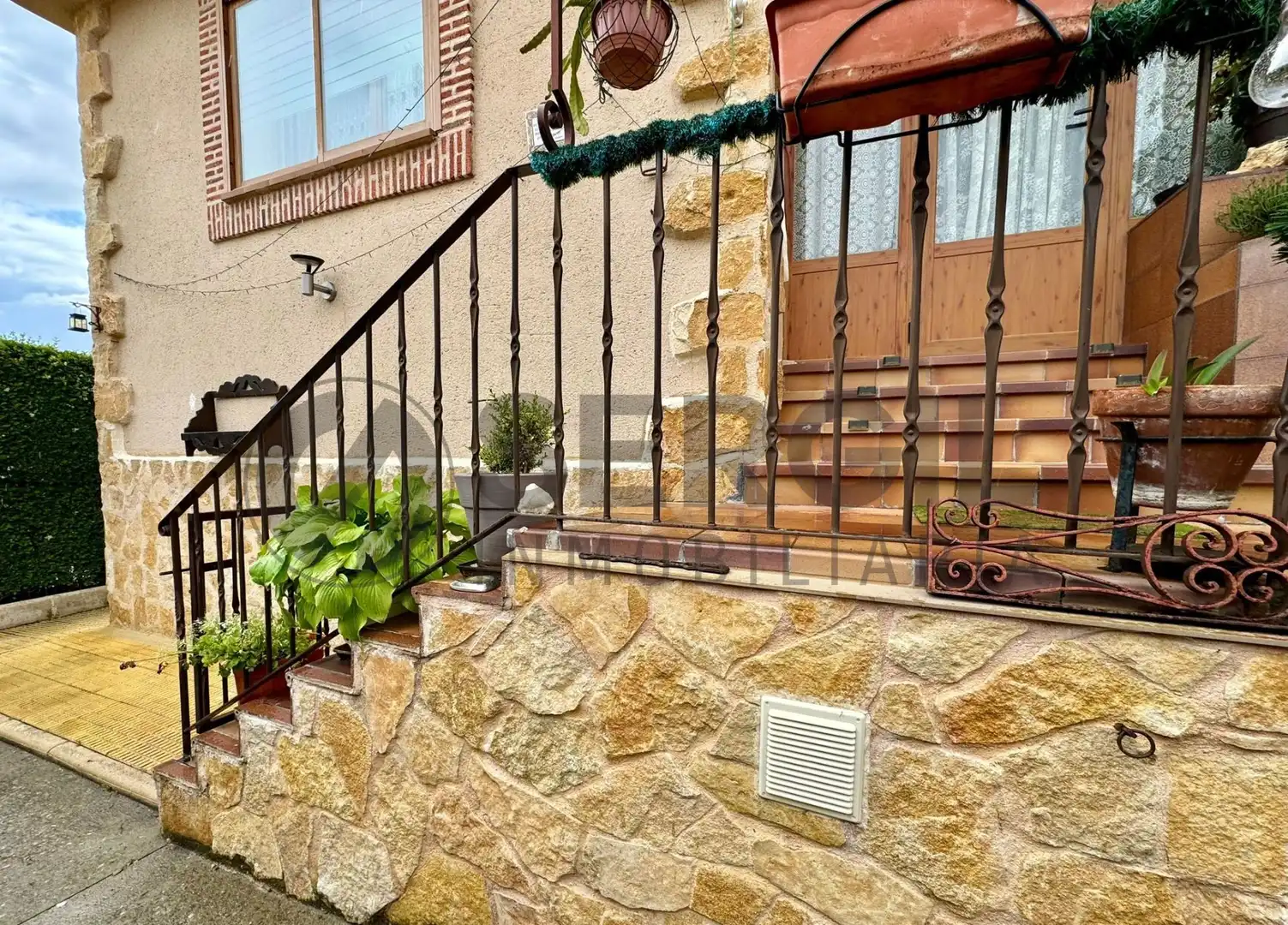 Terraza de Casa o chalet en venta en Prádena con Calefacción y Jardín privado