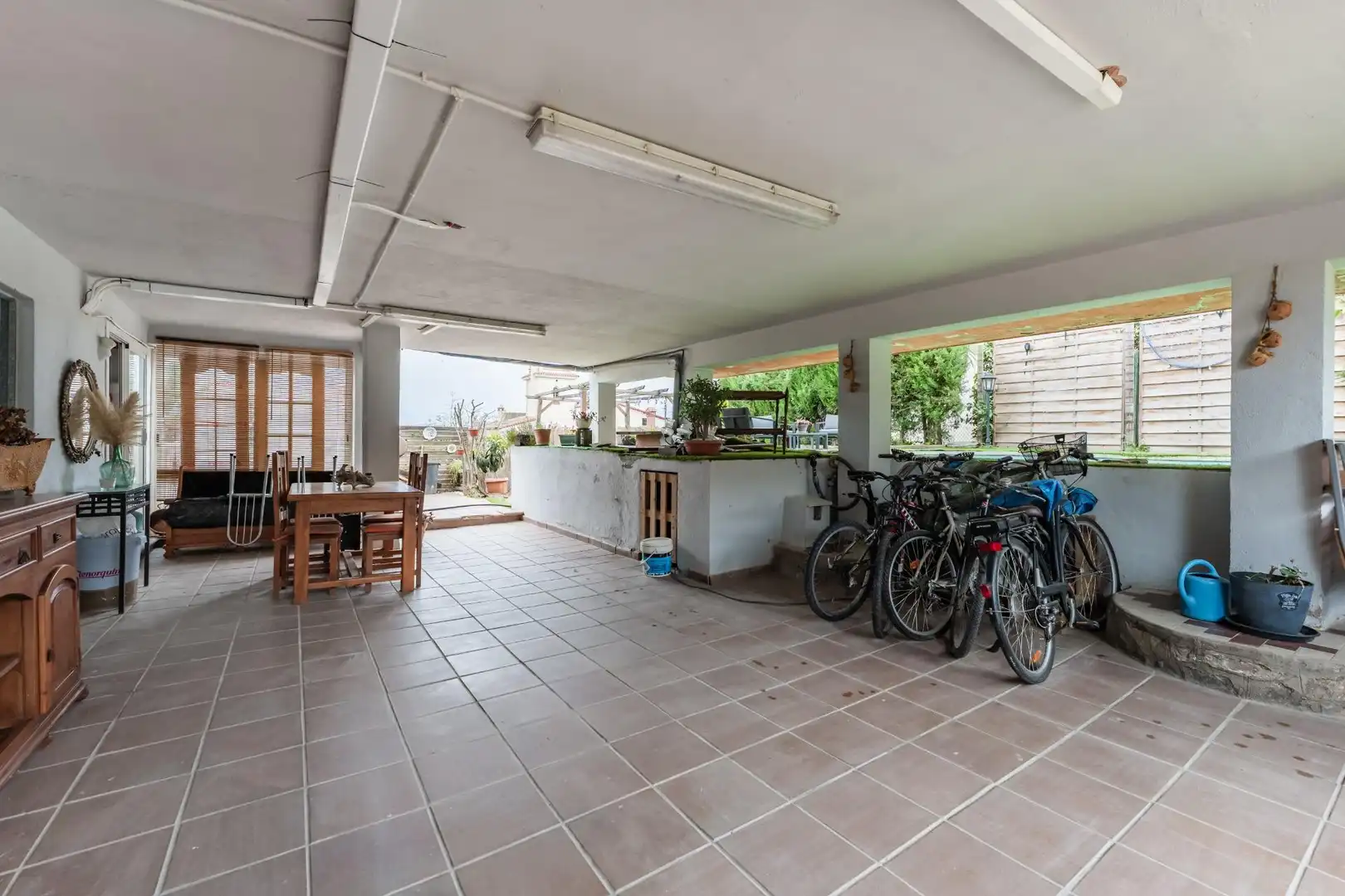 Terraza de Casa adosada en venta en Bigues i Riells del Fai con Aire acondicionado, Calefacción y Jardín privado