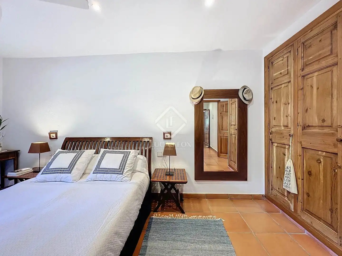 Schlafzimmer von Country house zum Verkauf in Es Mercadal mit Heizung, Privatgarten und Terrasse