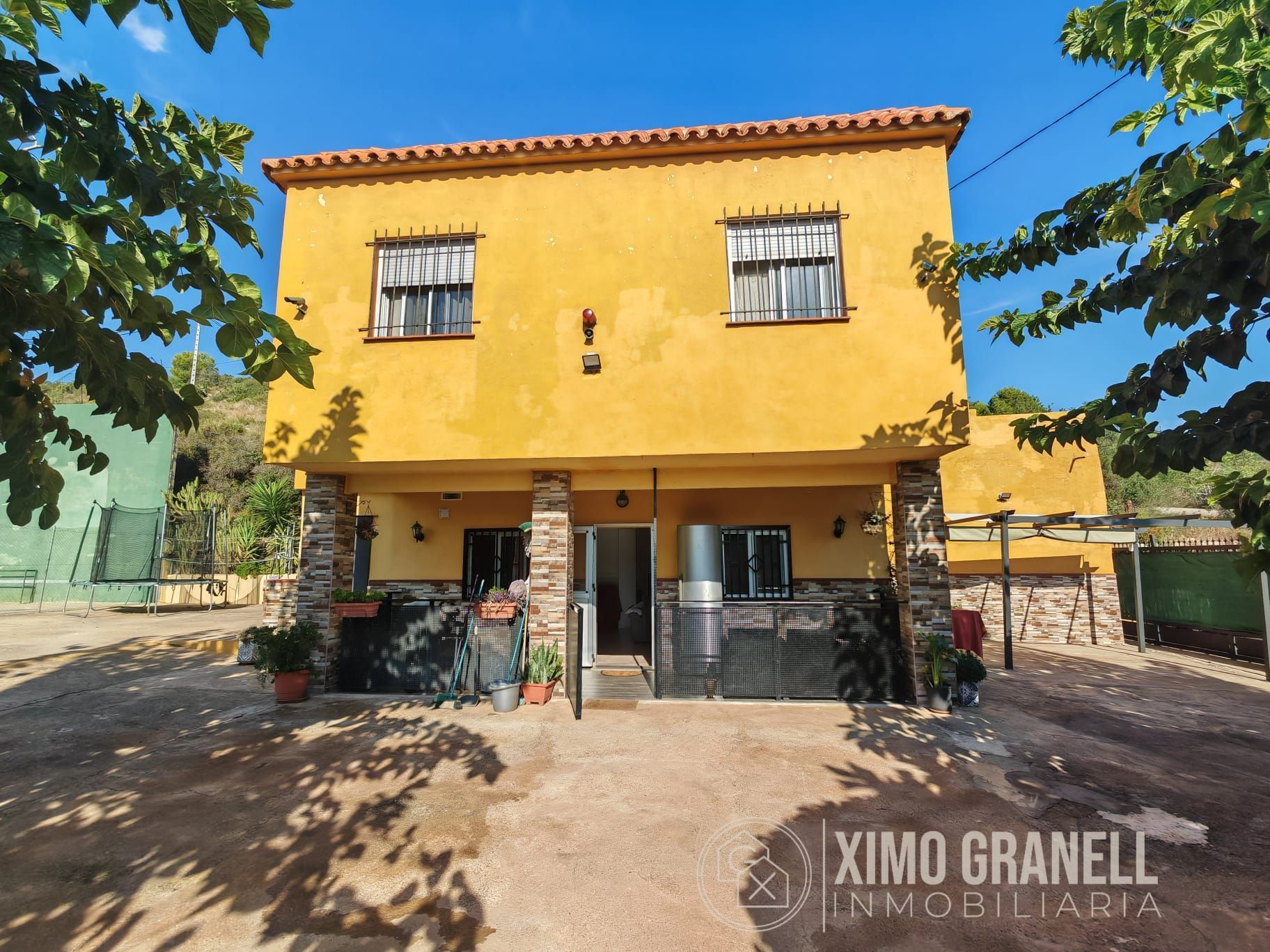 Vista exterior de Finca rústica en venta en La Vall d'Uixó con Aire acondicionado, Calefacción y Terraza