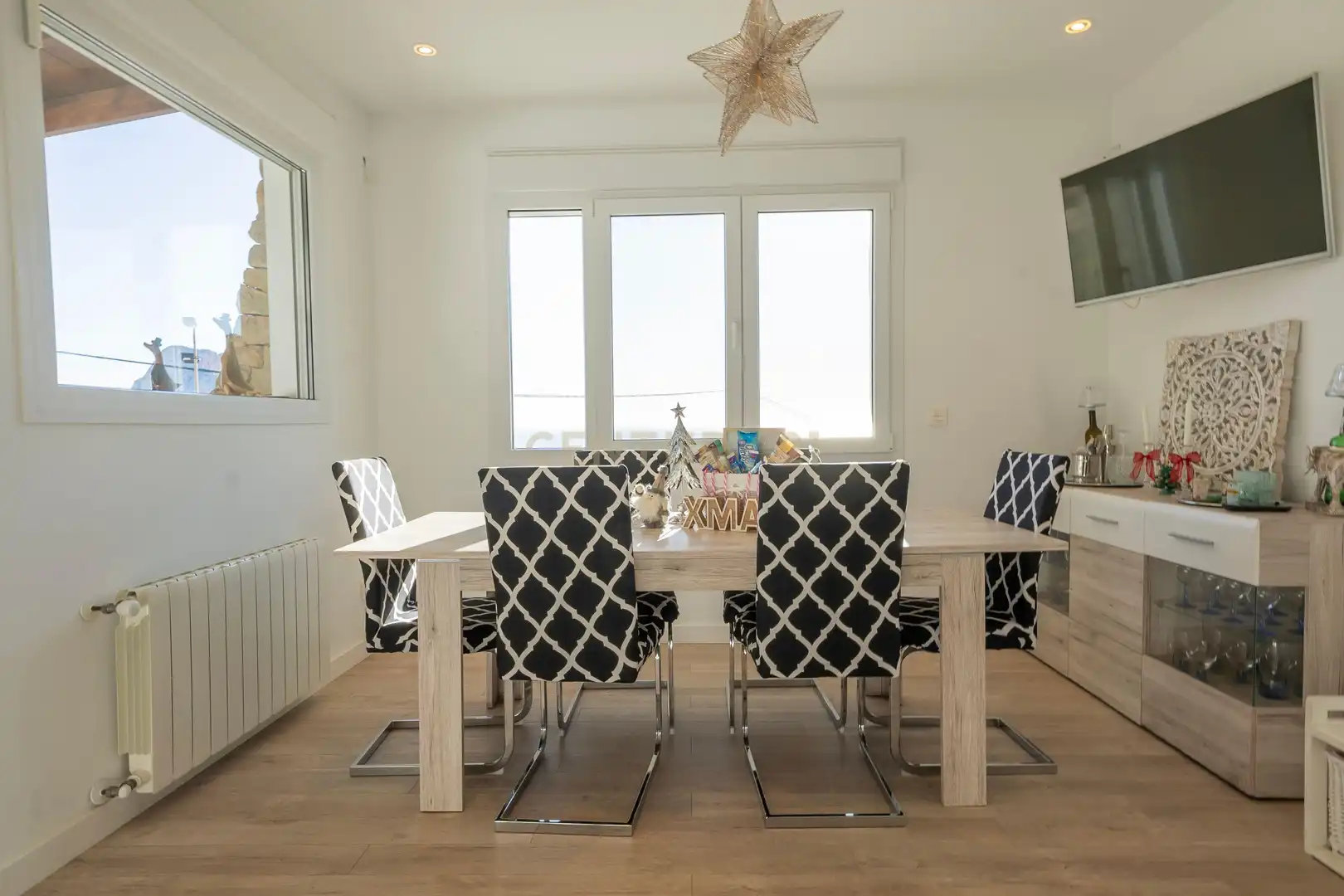 Dining room of Houses for sale in Calpe / Calp  with Furnished, Internet and Alarm