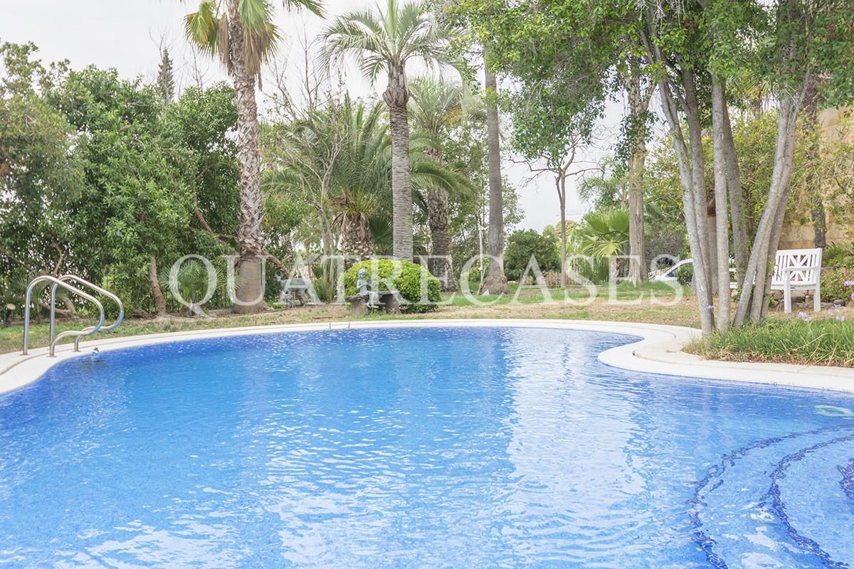 Piscina de Casa o xalet en venda en Sitges amb Calefacció, Jardí privat i Terrassa