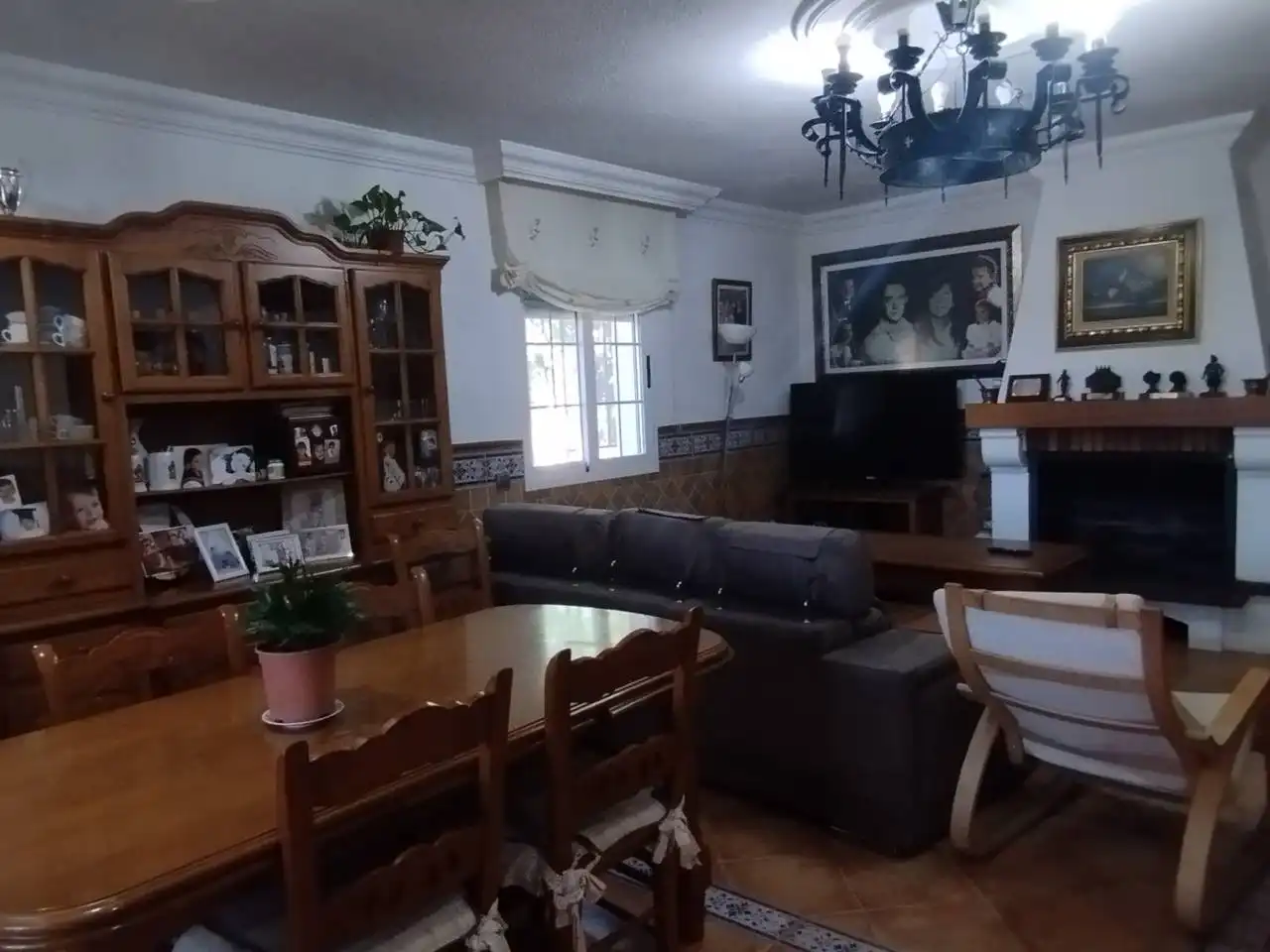 Sala de estar de Casa o chalet en venta en Ciudad Real con Aire acondicionado, Jardín privado y Terraza