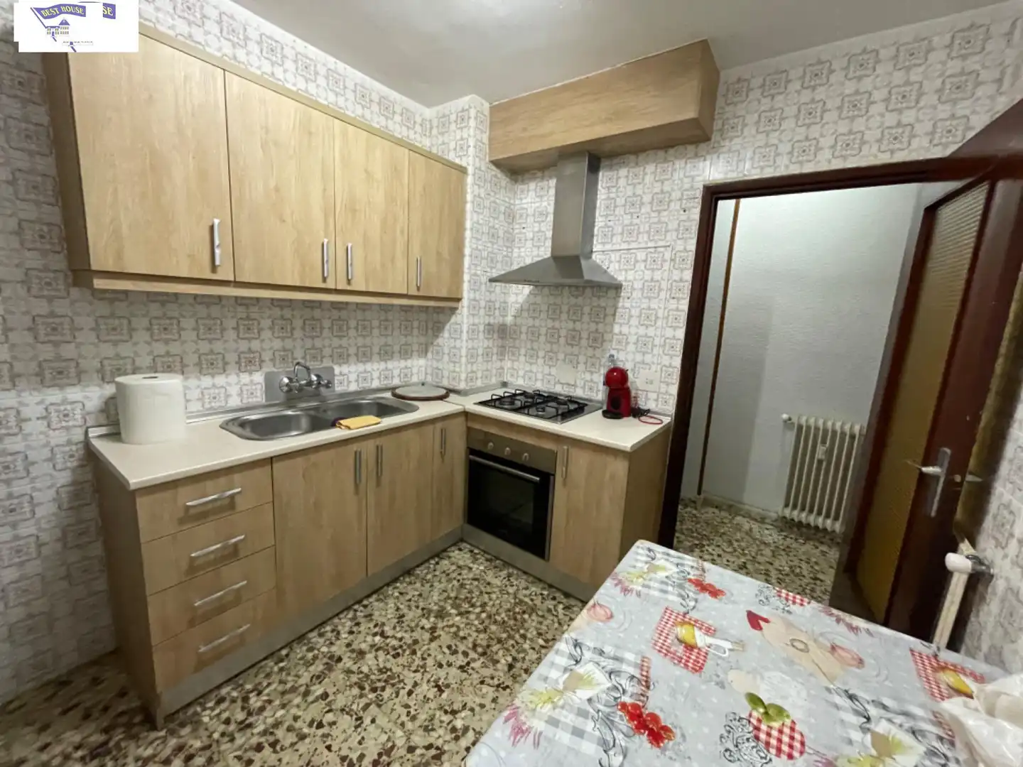 Küche von Wohnung zur Miete in Albacete mit Heizung, Terrasse und Möbliert