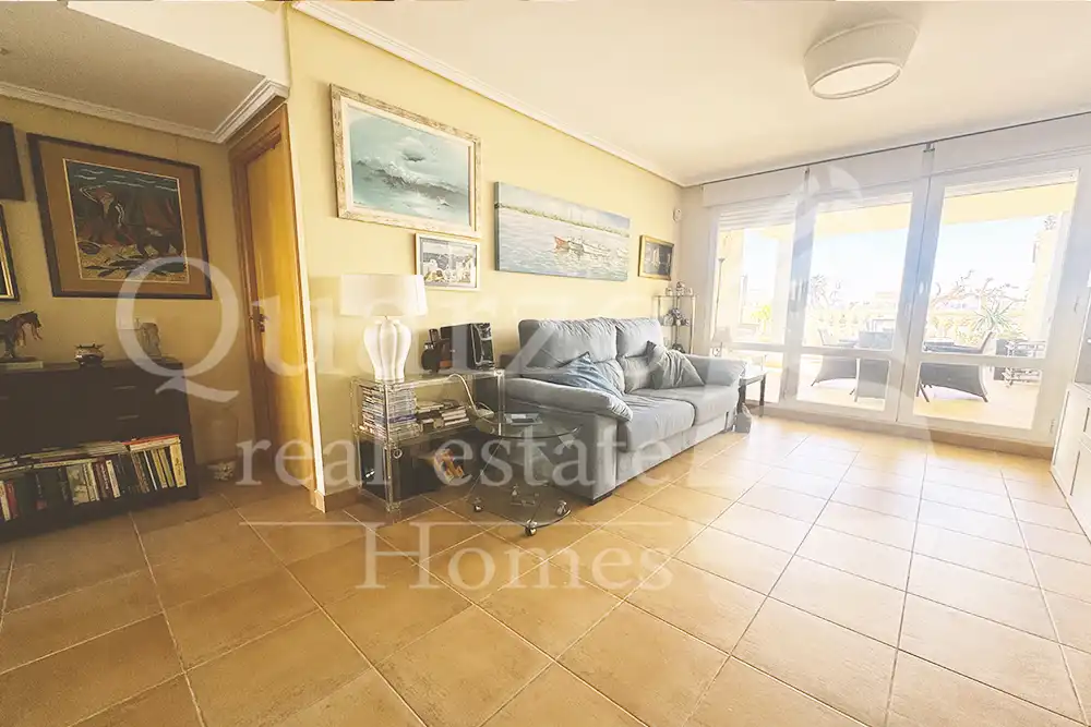 Sala d'estar de Apartament en venda en Dénia amb Aire condicionat, Calefacció i Terrassa