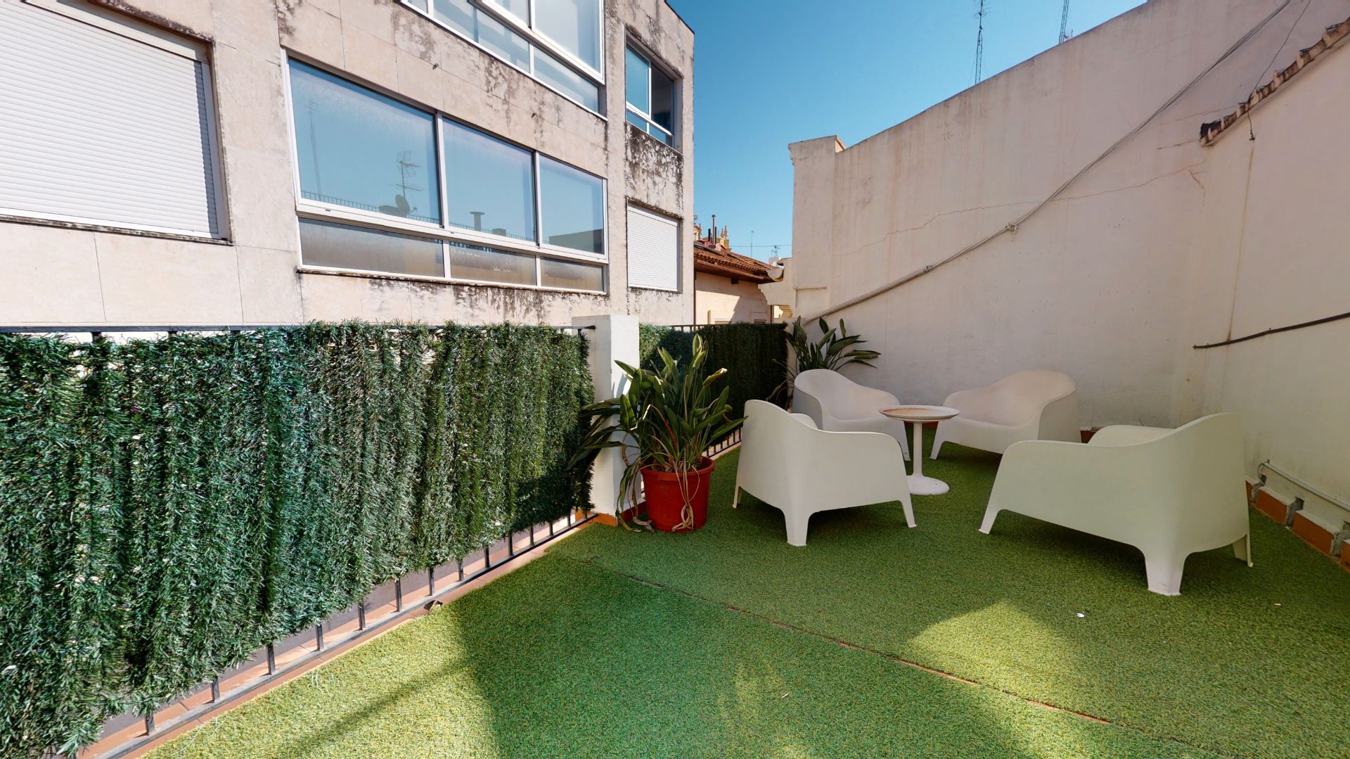 Terrassa de Dúplex de lloguer en  Valencia Capital amb Aire condicionat, Calefacció i Terrassa