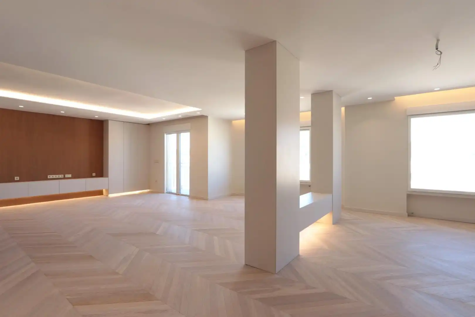 Wohnzimmer von Dachboden zum Verkauf in Cartagena mit Klimaanlage, Heizung und Parkett