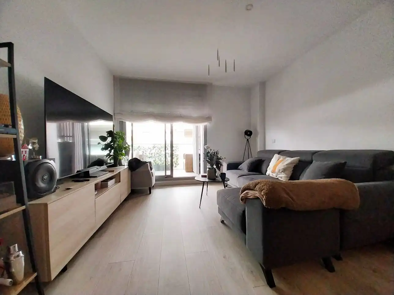 Sala de estar de Piso en venta en Las Rozas de Madrid con Aire acondicionado, Calefacción y Parquet