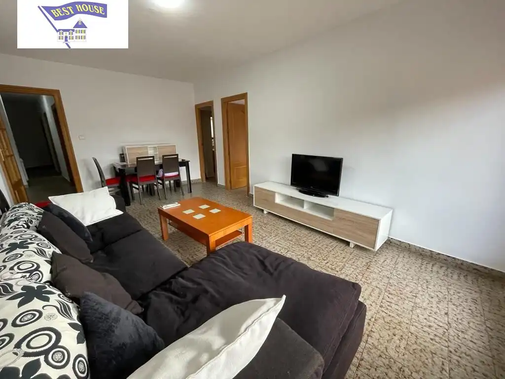 Living room of Flat for share in Albacete  with Heating and Balcony