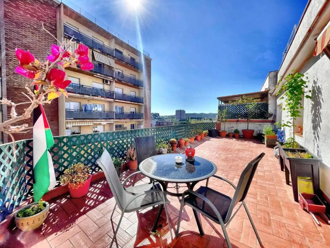 Terrace of Attic for sale in Cerdanyola del Vallès  with Air Conditioner, Heating and Parquet flooring