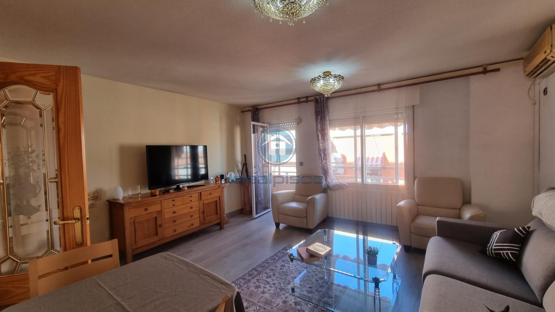 Sala de estar de Piso en venta en Alicante / Alacant con Aire acondicionado, Calefacción y Terraza