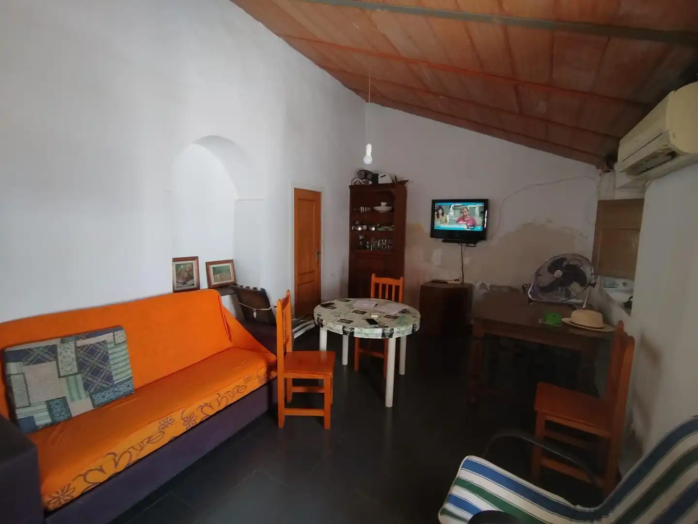 Sala de estar de Casa o chalet en venta en Rincón de la Victoria con Aire acondicionado, Terraza y Trastero