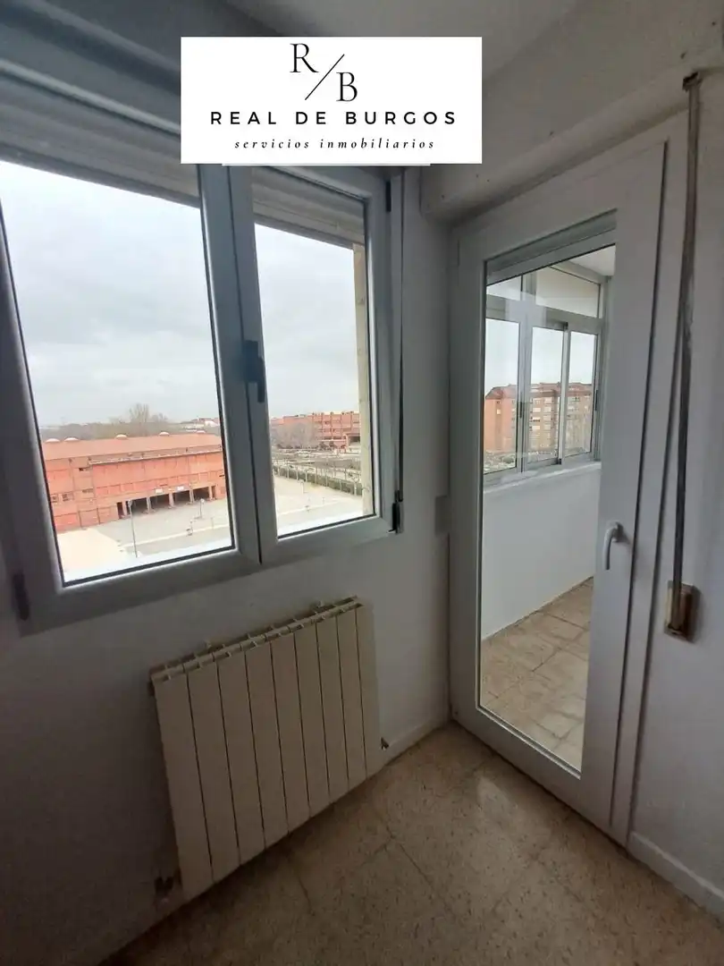 Terraza de Piso de alquiler en Valladolid con Calefacción, Terraza y Amueblado