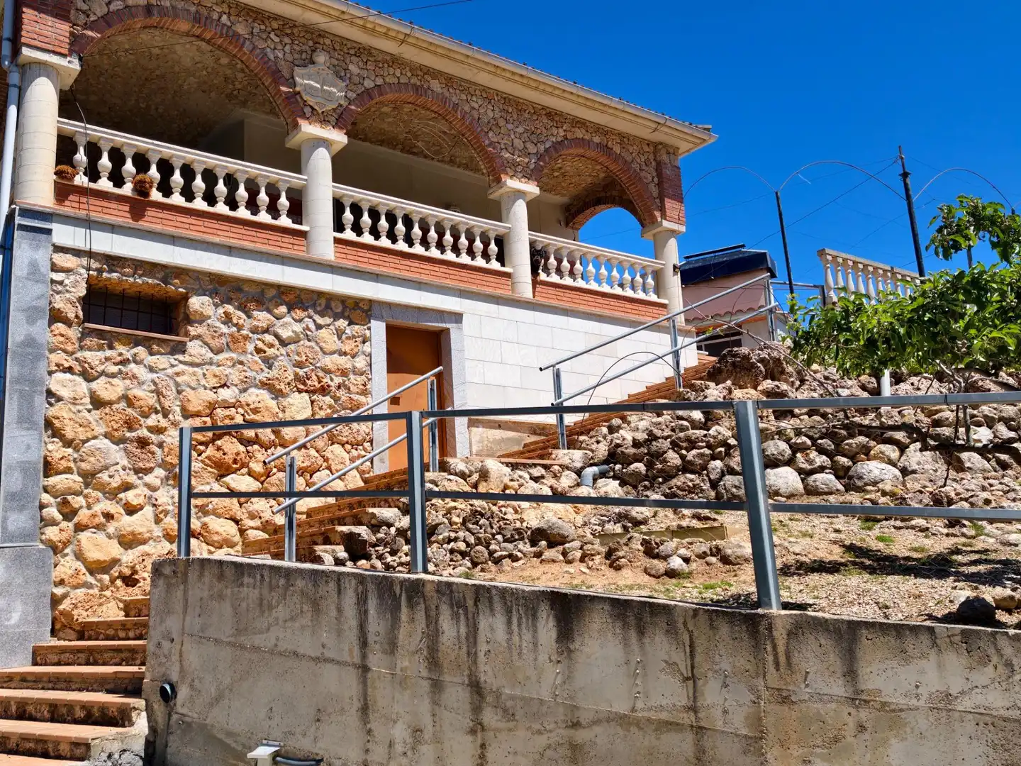 Exterior view of Houses for sale in El Montmell  with Air Conditioner, Heating and Private garden