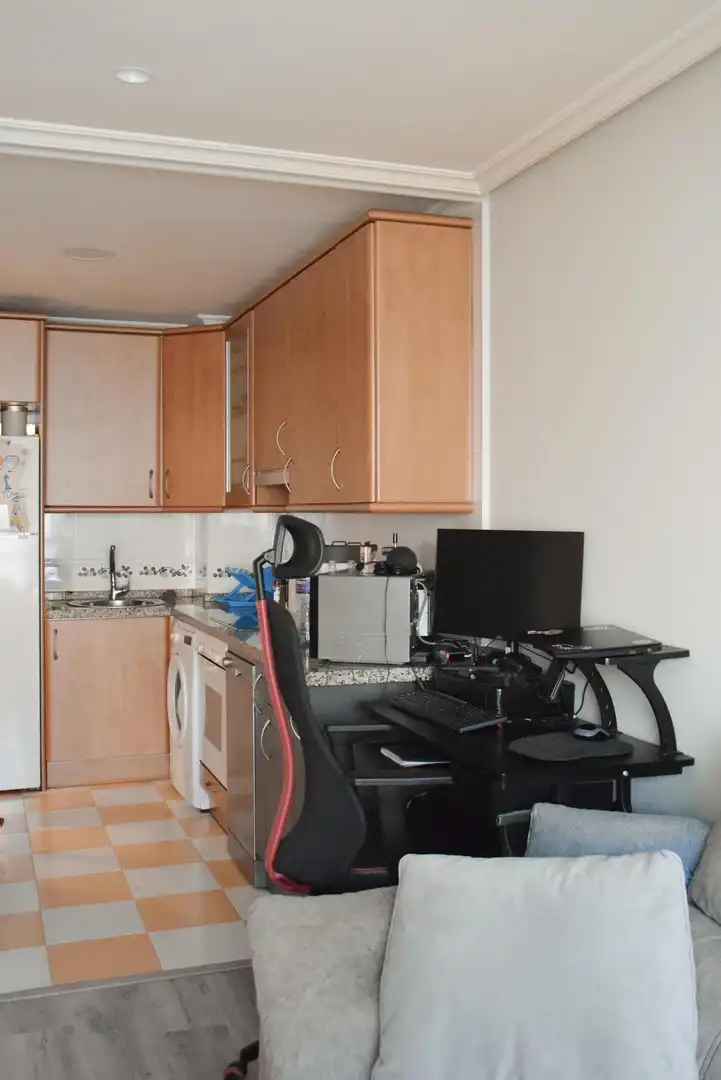 Cocina de Apartamento en venta en San Andrés del Rabanedo con Calefacción