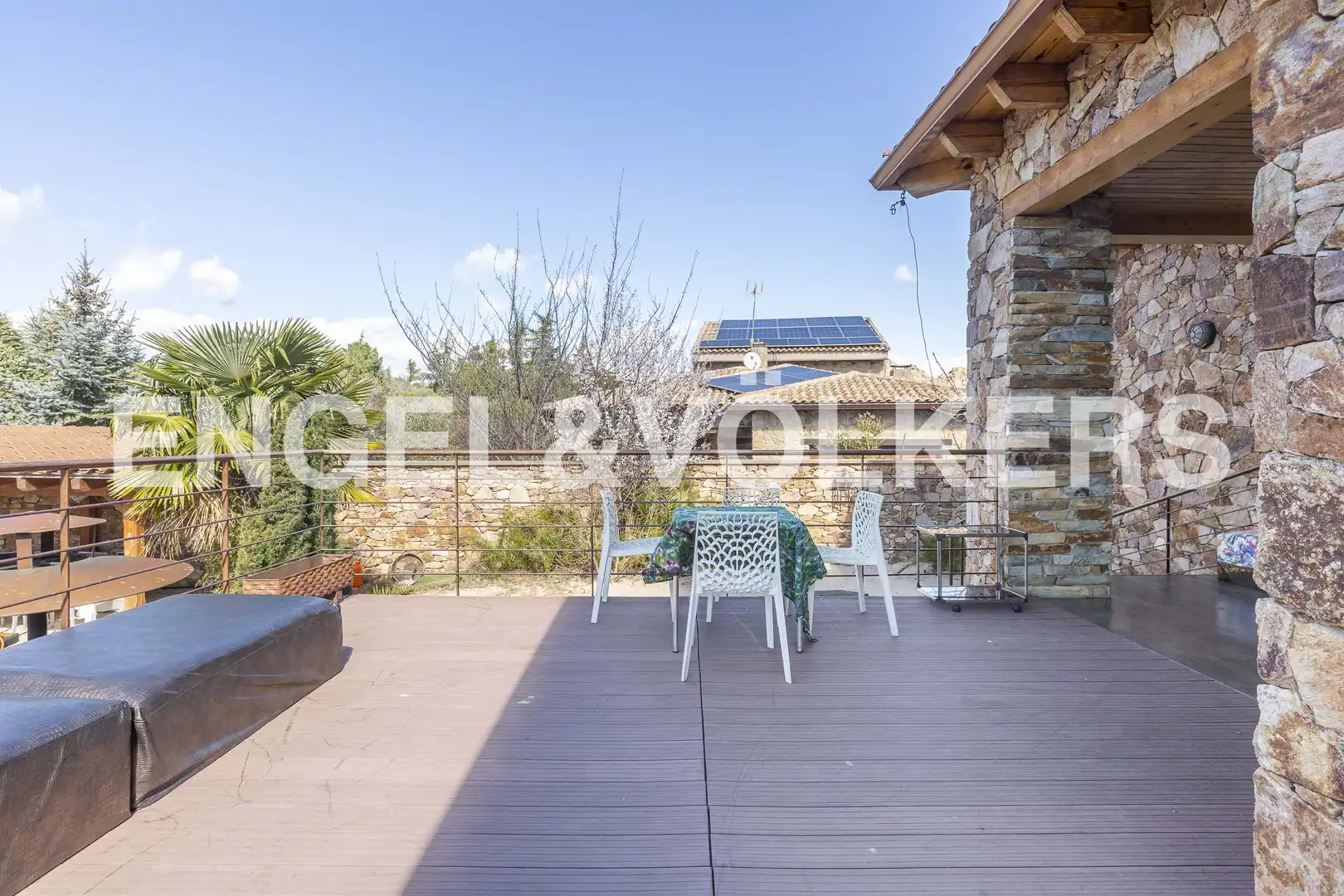 Terraza de Casa o chalet en venta en El Berrueco con Calefacción, Jardín privado y Terraza