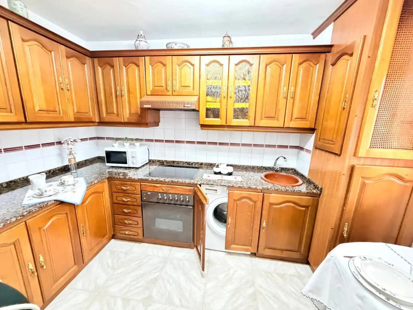 Cocina de Dúplex en venta en Corvera de Asturias con Calefacción, Parquet y Trastero
