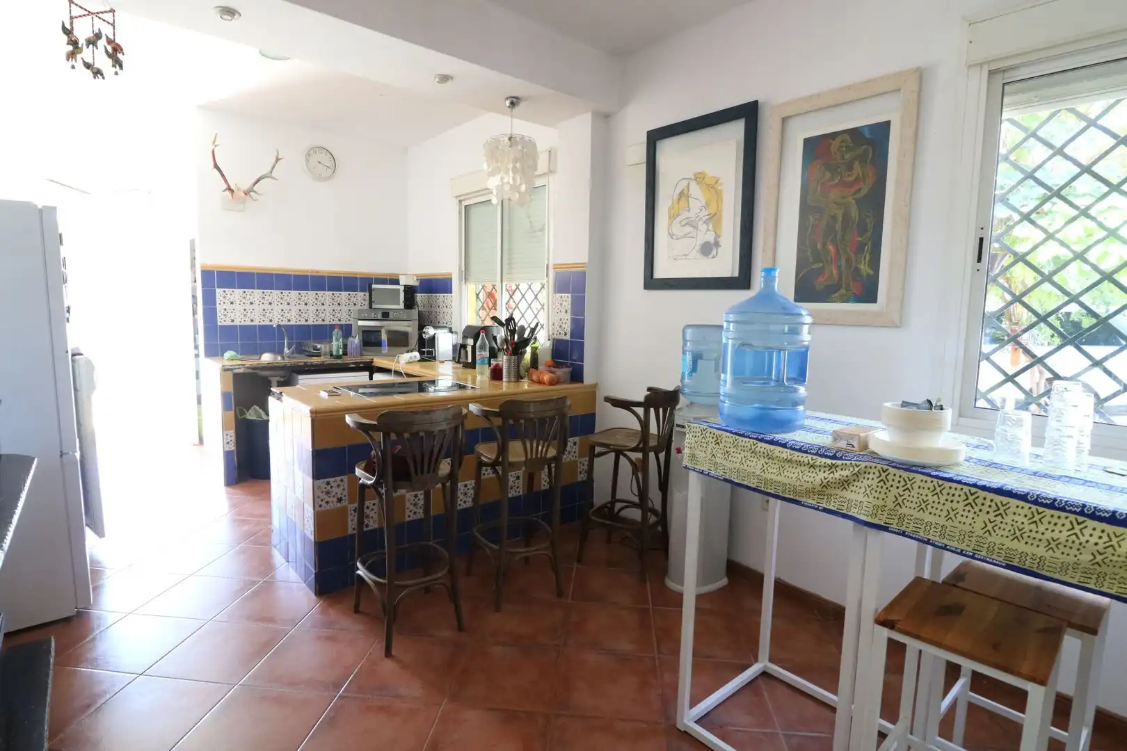 Cocina de Casa o chalet en venta en Dos Hermanas con Aire acondicionado, Calefacción y Jardín privado