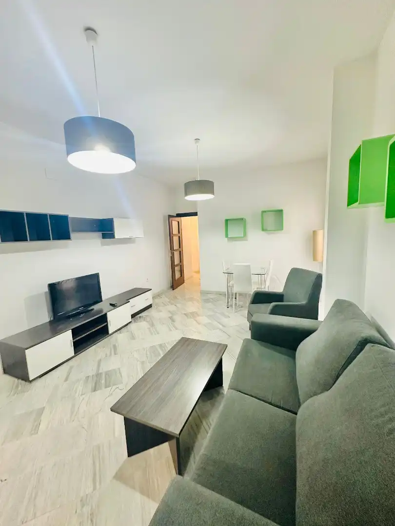 Sala d'estar de Pis de lloguer en  Granada Capital amb Aire condicionat, Calefacció i Moblat