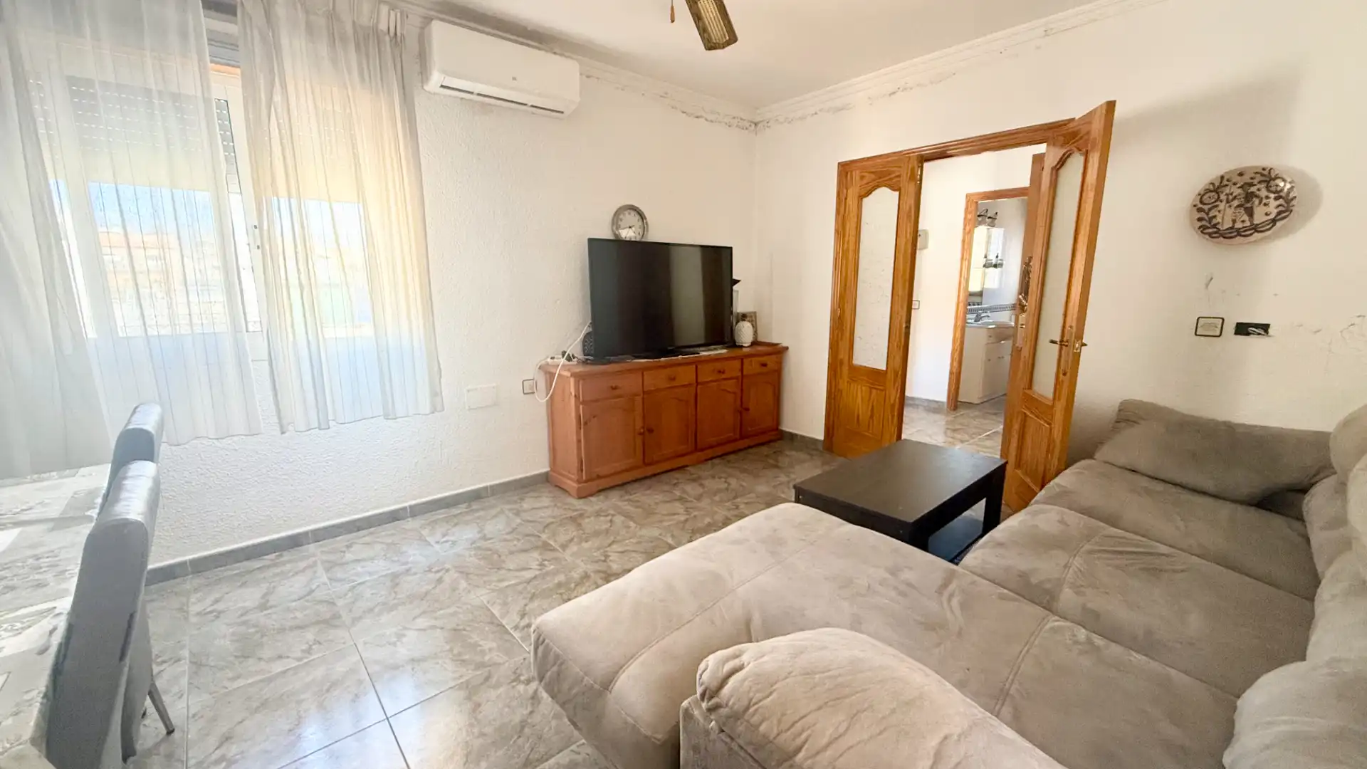 Living room of Detached homes for sale in Roquetas de Mar  with Furnished