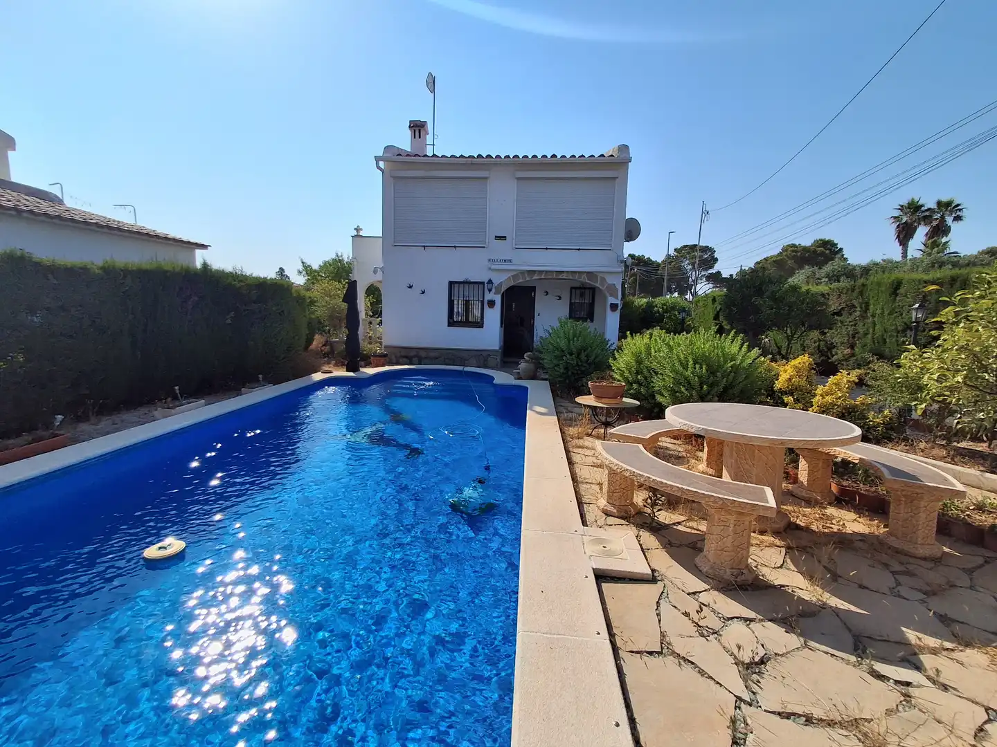 Piscina de Casa o chalet en venta en Mont-roig del Camp con Jardín privado, Terraza y Piscina