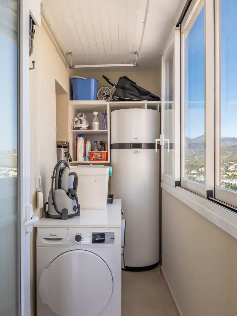 Balcony of Attic for sale in Calpe / Calp  with Air Conditioner, Heating and Terrace