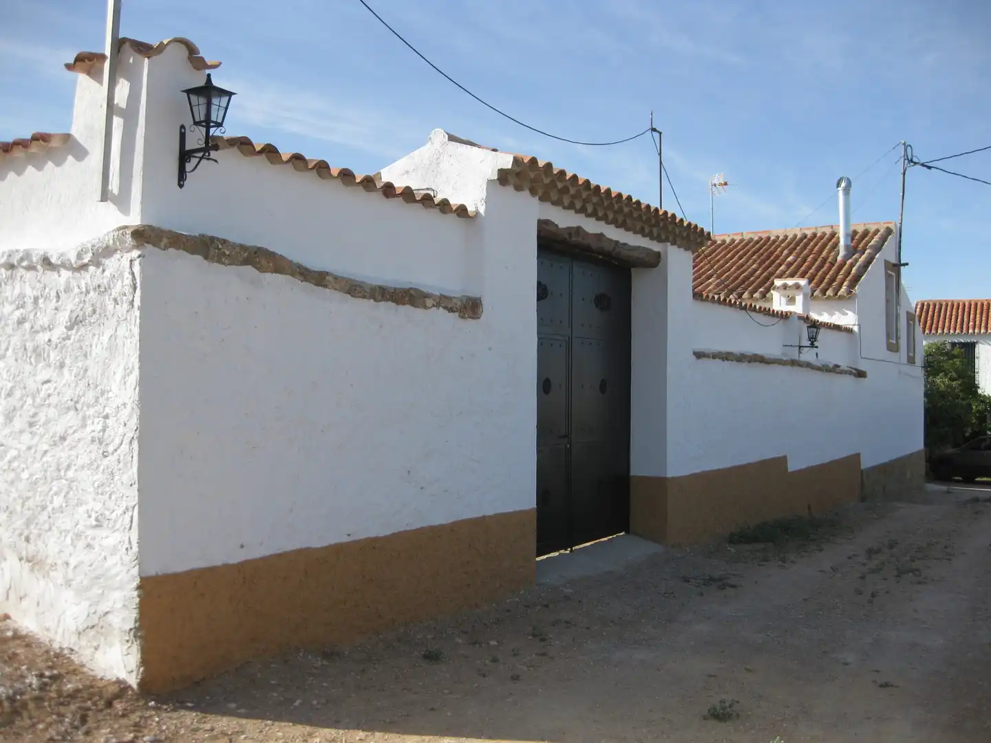 Vista exterior de Finca rústica en venda en Pozohondo amb Aire condicionat, Calefacció i Traster