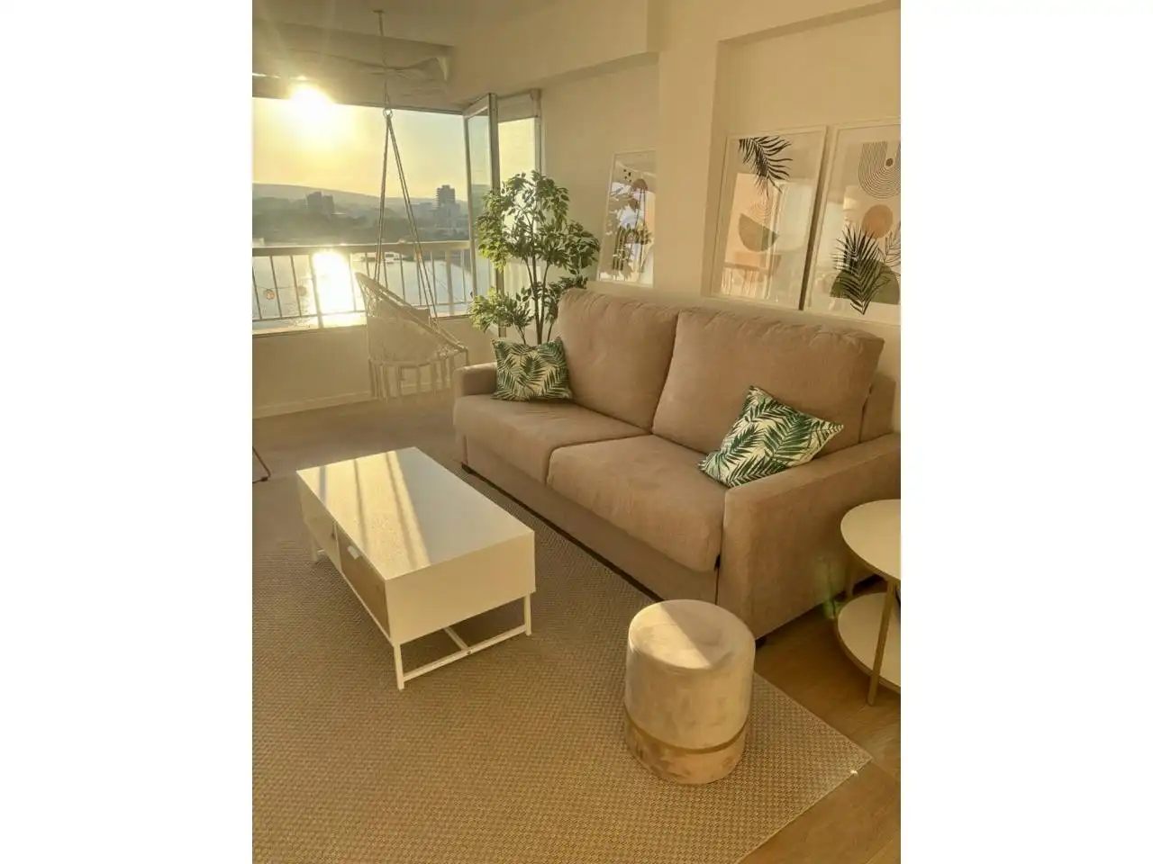 Sala de estar de Piso de alquiler en Calvià con Aire acondicionado, Calefacción y Amueblado