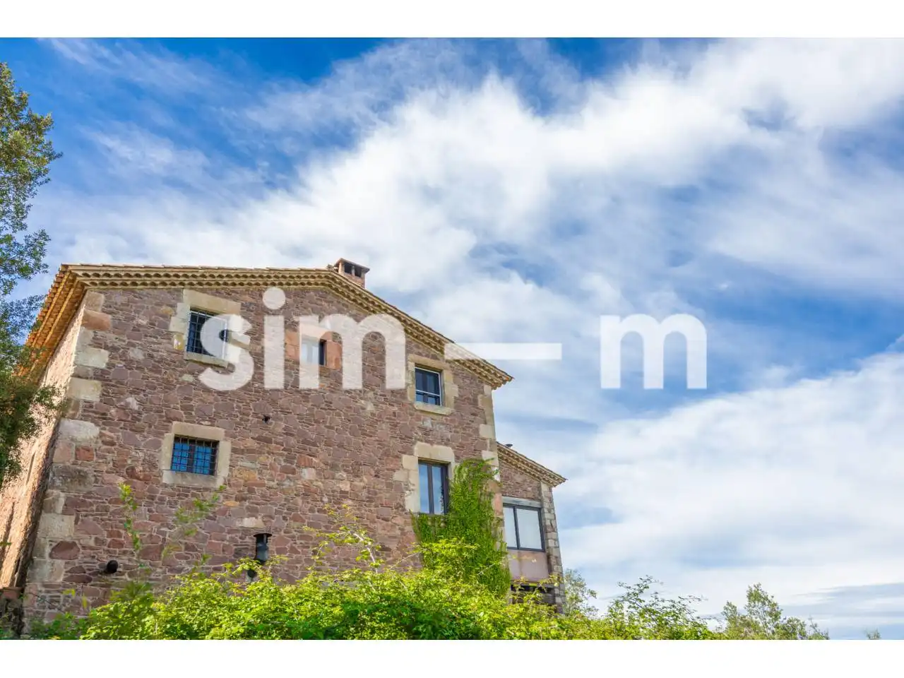 Vista exterior de Finca rústica en venda en El Brull amb Calefacció, Jardí privat i Terrassa