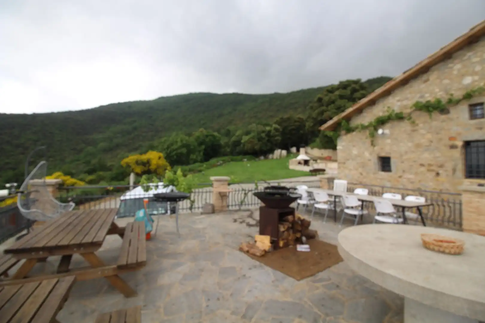 Terraza de Finca rústica en venta en Agullana con Calefacción, Terraza y Trastero