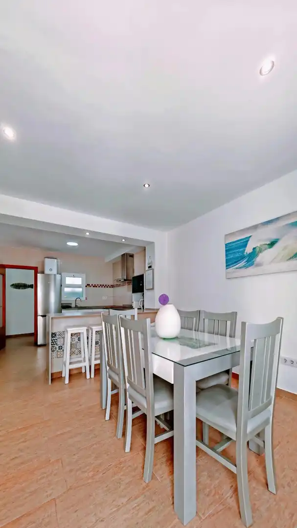 Dining room of Houses for sale in Vejer de la Frontera  with Air Conditioner, Terrace and Furnished