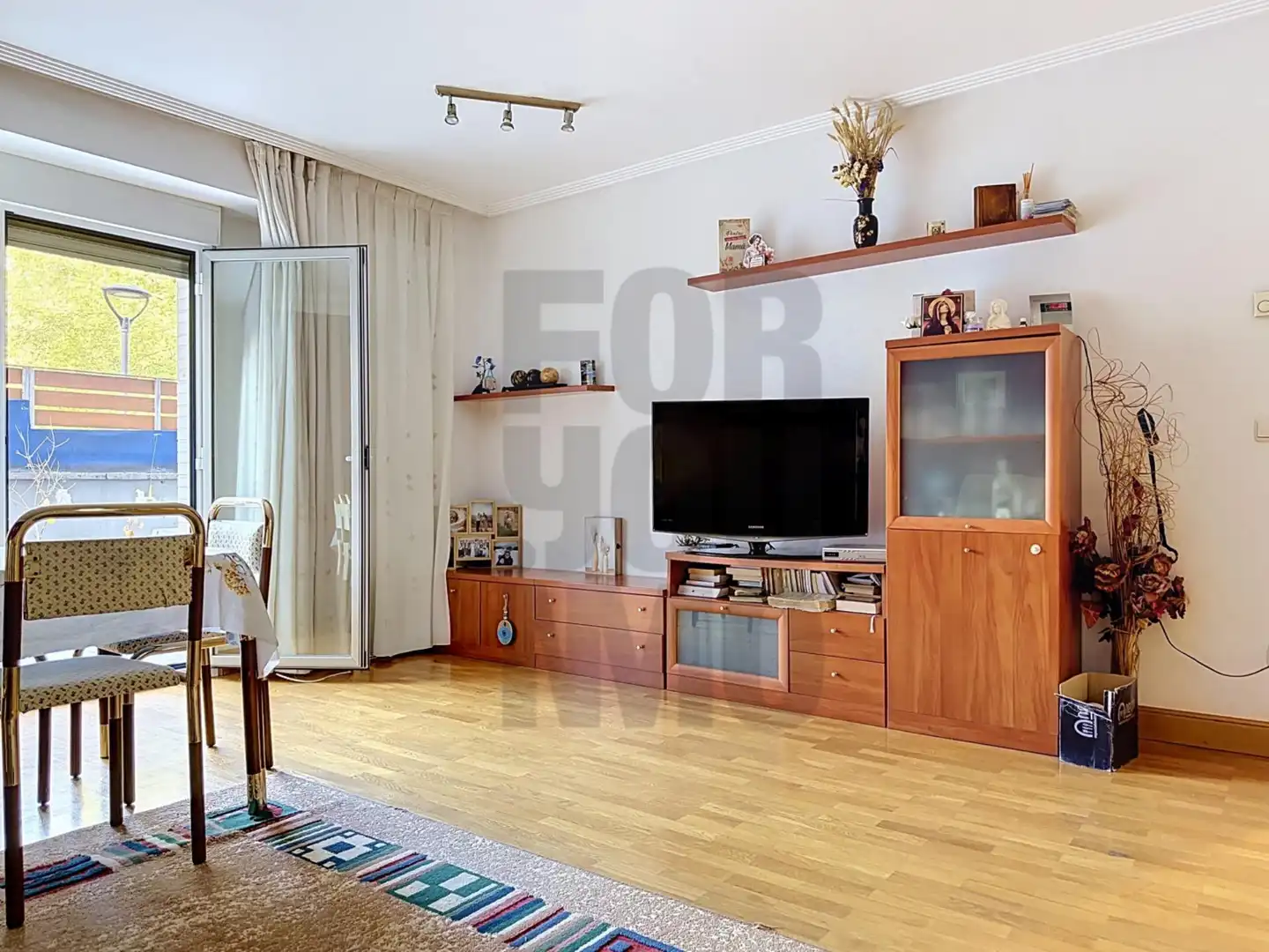 Sala d'estar de Pis en venda en Ordizia amb Calefacció i Terrassa