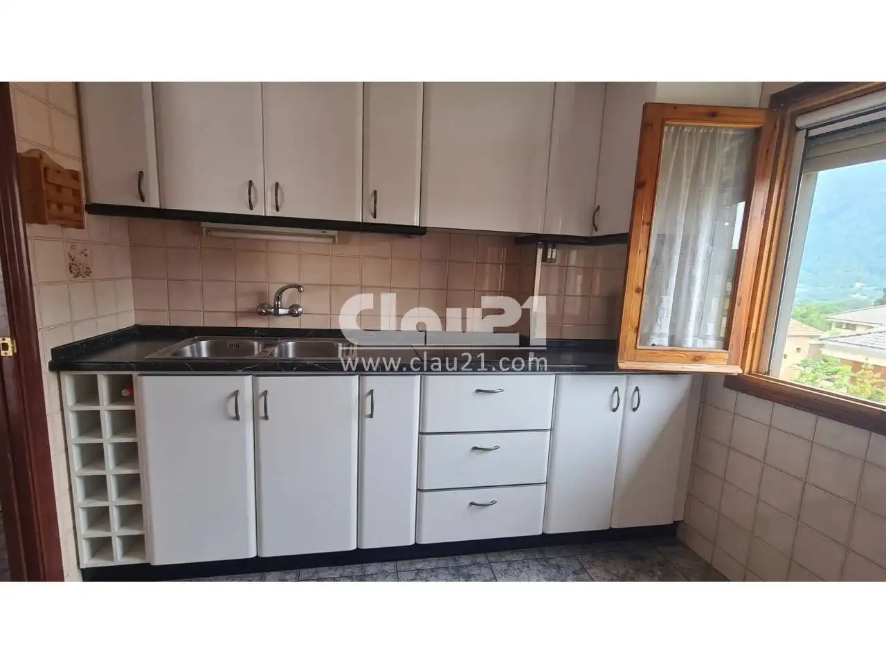 Kitchen of Flat for sale in Cercs  with Heating, Terrace and Furnished