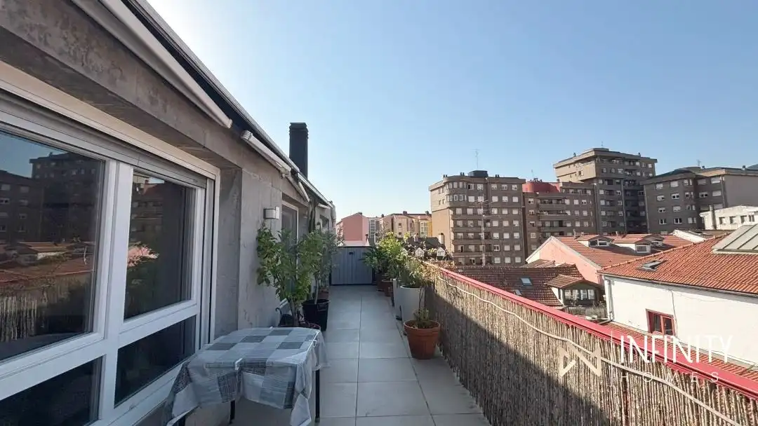 Terrace of Flat for rent in Bilbao   with Heating and Terrace