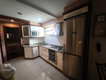 Kitchen of Flat for sale in Santiago de Compostela   with Heating, Parquet flooring and Furnished