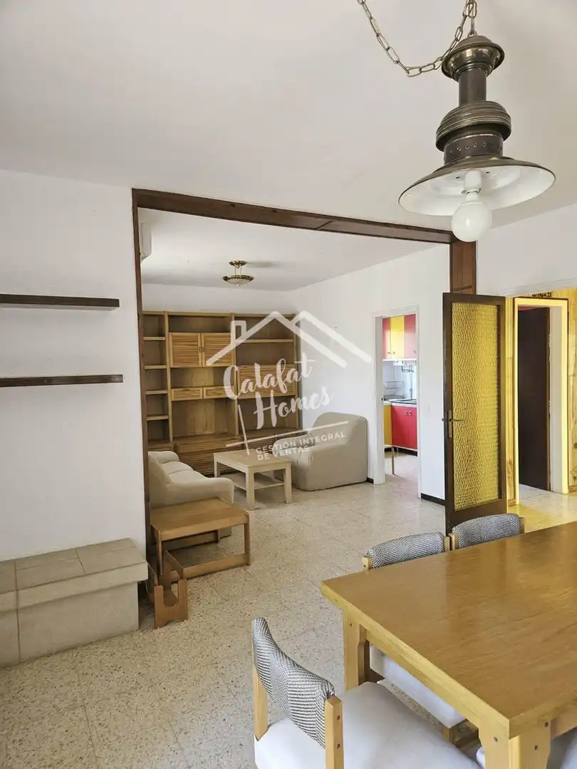 Wohnzimmer von Haus oder Chalet zum Verkauf in L'Ametlla de Mar  mit Privatgarten, Terrasse und Waschmaschine