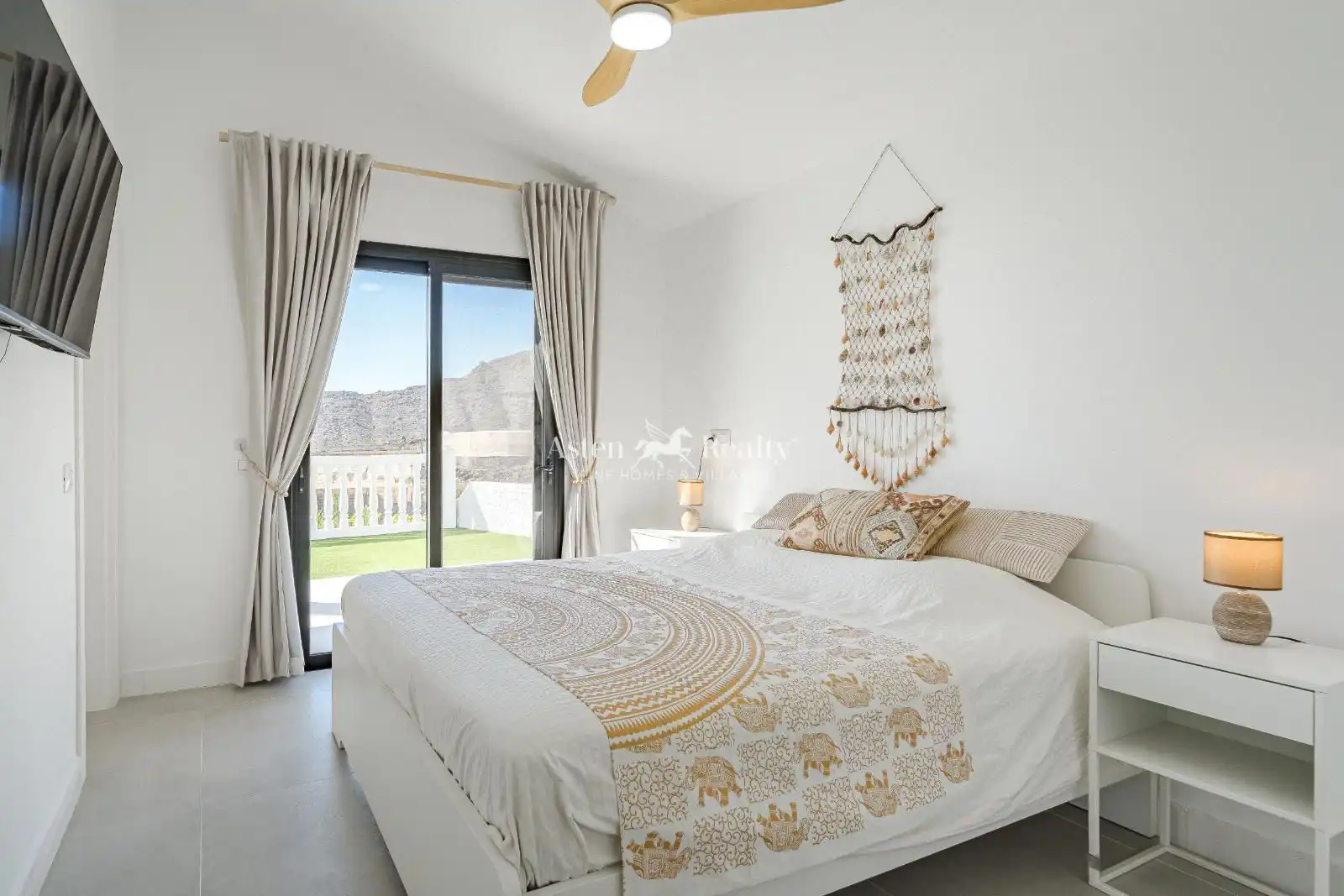 Habitación de Casa o chalet en venta en Santiago del Teide con Aire acondicionado, Terraza y Piscina
